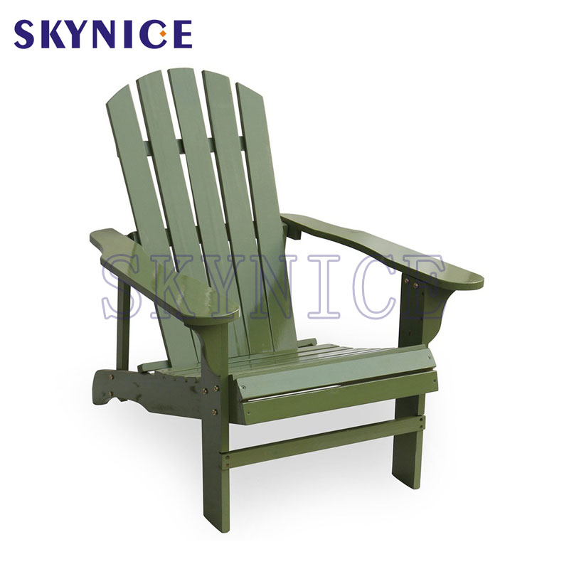 Yttre Patio Furniture Reclining Beach Wood Garden Chair